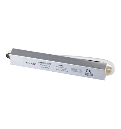 100W / 12V DC strømforsyning - 8A, IP65 vandtæt