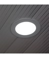 18W Ø22,5cm LED indbygningspanel - Hul: Ø21 cm, Mål: Ø22,5 cm