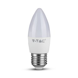 E27 almindelige LED V-Tac 5.5W LED kertepære - 200 grader, E27
