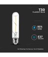 E27 2W LED pære - Kultråd, T30