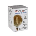 V-Tac 8W LED kæmpe globepære - Kultråd, Ø20 cm, dæmpbar, ekstra varm hvid, 2000K, E27