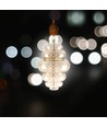 E27 8W dæmpbar LED kæmpe globepære - Ø20 cm, Kultråd, ekstra varm hvid, 1800K