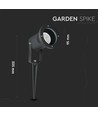 Have spyd - GU10, IP44, Sort, arbejdslampe, uden lyskilde