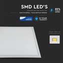 Outlet: V-Tac LED Panel 60x60 - 29W, Samsung LED chip, hvid kant
