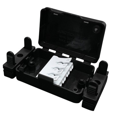 Smart samleboks - IP20 indendørs, med klemrække og aflastning