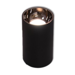 Loftslamper Restsalg: LEDlife ZOLO pendel lampe - 6W, Cree LED, sort/rosa guld, m. 1,2m ledning