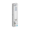 Outlet: V-Tac 10W LED havelampe - Hvid, 80 cm, IP65, 230V