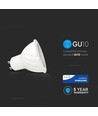 GU10 6W LED spot - Samsung LED chip, 10° ekstra fokuseret
