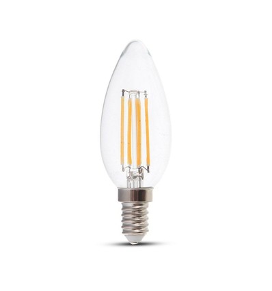 E14 6W LED kertepære - Kultråd