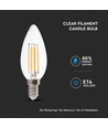 E14 6W LED kertepære - Kultråd