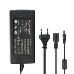 Transformatorer V-Tac 60W strømforsyning til LED strips - 24V DC, 2,5A, IP44 vådrum