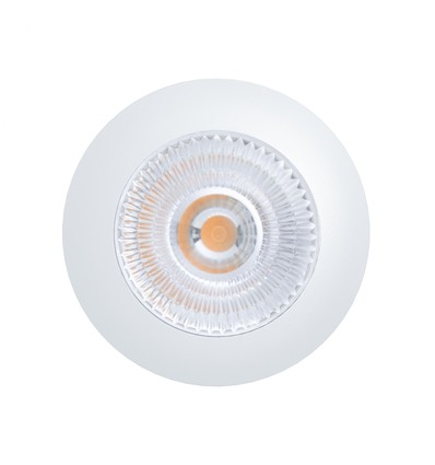 Ø6,8cm Unni68 møbelspot RA95 - 12V DC, Hul: Ø5,6 cm, Mål: Ø6,8 cm, Mat hvid