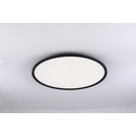 Outlet: LEDlife 40W LED rundt panel - 100 lm/W, Ø60, sort, inkl. monteringsbeslag