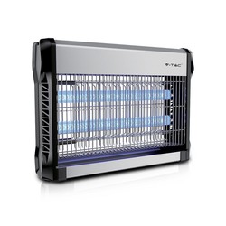 Diverse V-Tac elektronisk insektlampe - 2x10W, indendørs, UV-lys, dækker 80m2