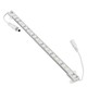 0,5 meter 10W Vandtæt akvarie aluprofil - 24V DC, 10000K, IP65, Med stik