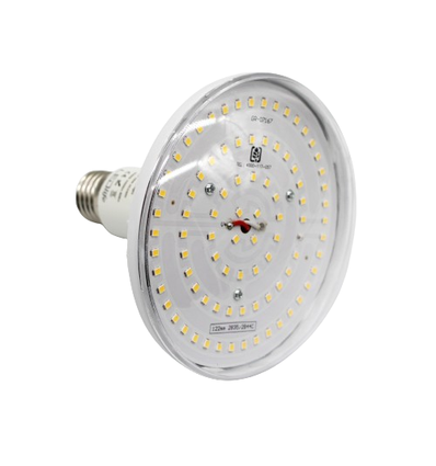 E27 28W LED vækstlampe - Fuldt spektrum, 120 graders spredning