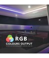 5m 10,8W/m RGB+NW LED strip - 60 LED pr. meter