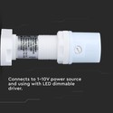 V-Tac dagslyssensor - LED venlig, hvid, 1-10V, IP20