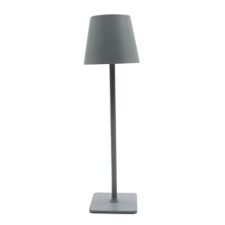 Lamper Opladelig LED bordlampe Inde/ude - Grå, touch dæmpbar, CCT, IP54 udendørs