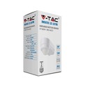 V-Tac bevægelsessensor - LED venlig, hvid, justerbar vinkel, PIR infrarød, IP65 udendørs
