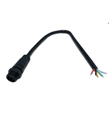 Startkabel til RGBW saunalys - 25 cm