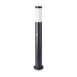 Havelamper V-Tac sort havelampe - 80 cm, IP44 udendørs, PIR sensor, E27 fatning, uden lyskilde