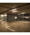 120cm 36W vandtæt komplet LED armatur, gennemfortrådet - 130lm/W, IP65, 6 års garanti