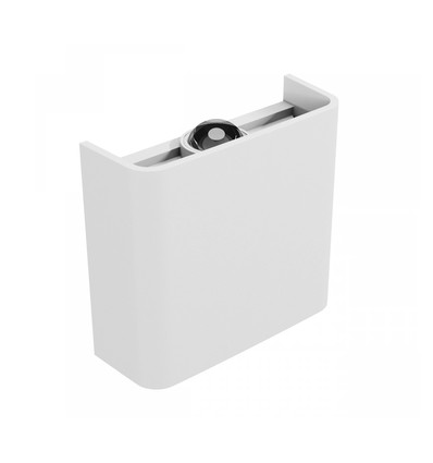 2W Luna hvid op/ned væglampe - IP54 udendørs, CCT, 3 lyskulører, inkl. lyskilde