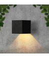 9W Solcelle væglampe LED - PIR sensor