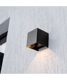 9W Solcelle væglampe LED - PIR sensor
