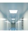 60x60 LED panel, 25W - Højde:33mm, 180lm/w, hvid kant