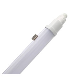 LED lysstofrør armatur / lampe V-Tac vandtæt 18W komplet LED armatur - 60 cm, IP65, 230V