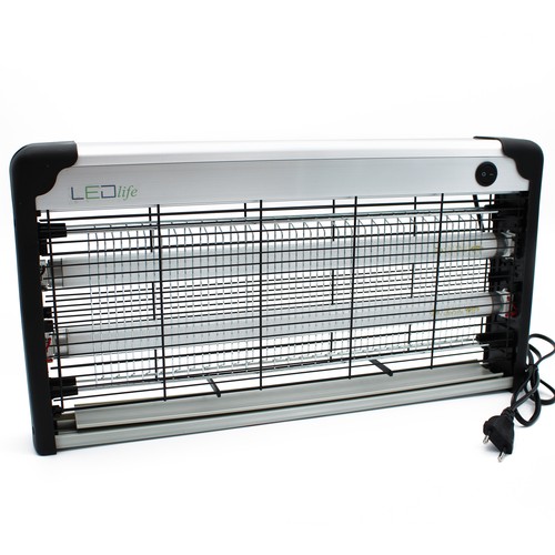 LEDlife insektlampe - 2x15W, indendørs/overdækket, UV-lys, dækker ca. 100m2