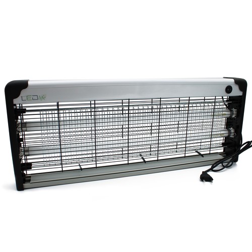 LEDlife insektlampe - 2x20W, indendørs/overdækket, UV-lys, dækker ca. 150m2