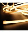 5m 11W/m Neon COB strip - 230V, IP67, 288 LED/m, kan klippes for hver 10cm, op til 100m