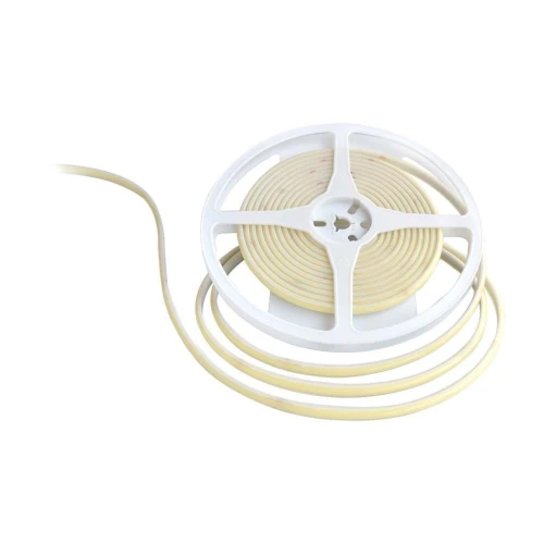 5m 10W/m Vandtæt COB-LED strip - 24V DC, IP67, 320 LED pr. meter, COB LED