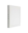 6W LED loftslampe - 12,08 x 12,08cm, Højde: 3,07cm, hvid kant