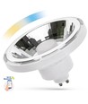GU10 10W Hvid Smart Home LED spot - AR111, Tuya/Smart Life, virker med Google Home, Alexa og smartphones