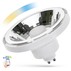 10W Hvid Smart Home LED spot - Tuya/Smart Life, virker med Google Home, Alexa og smartphones, GU10 AR111