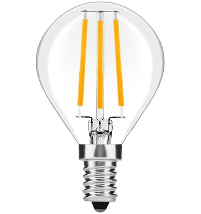 E14 2W LED pære - G45