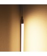 120cm 18W LED armatur, gennemfortrådet - IP65, Ø25mm