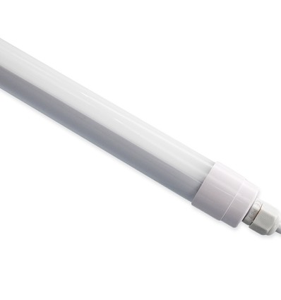 60cm 10W LED armatur, gennemfortrådet - IP65, Ø2,5cm