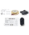 Trappe LED COB stripsæt, 11W per trin - 24V DC, IP20, Op til 16 trin, med sensor + fjernbetjening