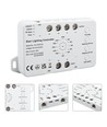 Trappe LED COB stripsæt, 11W per trin - 24V DC, IP20, Op til 16 trin, med sensor + fjernbetjening