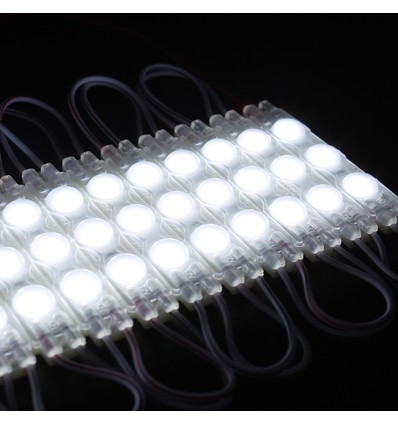 1,1W LED modul - 12V DC, IP66, Vandtæt kold hvid, Perfekt til skilte og specialløsninger