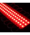 1,1W pr. stk Vandtæt rød LED modul - 12V DC, IP66, Perfekt til skilte og specialløsninger