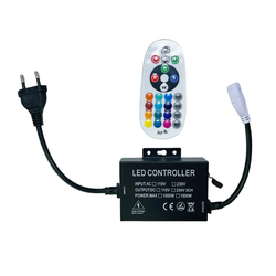 230V RGB 230V RGB CLIP-ON controller - Inkl. endeprop, til 230V, memory funktion, 100 m.