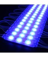1,1W Vandtæt blå LED modul - 12V DC, IP66, Perfekt til skilte og specialløsninger