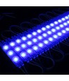 1,1W Vandtæt blå LED modul - 12V DC, IP66, Perfekt til skilte og specialløsninger
