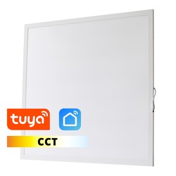 LED pærer og spots LEDlife 60x60 Wifi CCT Smart Home LED panel - 36W, Tuya/Smart Life, hvid kant
